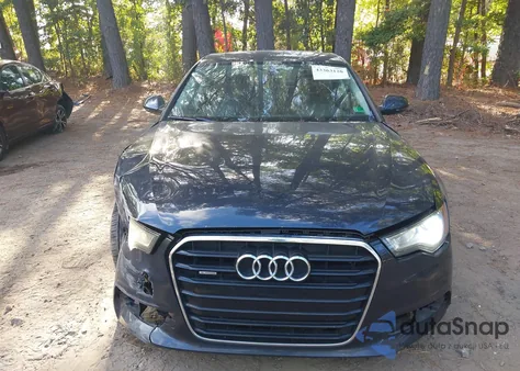 2013 Audi A6 3.0T Premium z USA, uszkodzony, nr VIN WAUGGAFC2DN053547